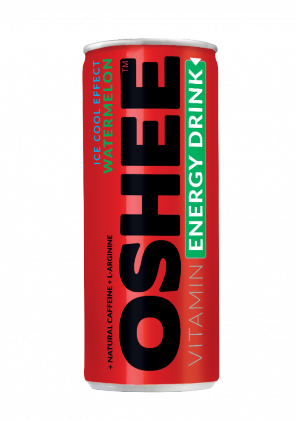 Oshee energy drink watermelon flavour