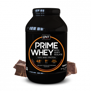 Qnt prime whey belgian chocolate Brownie flavour