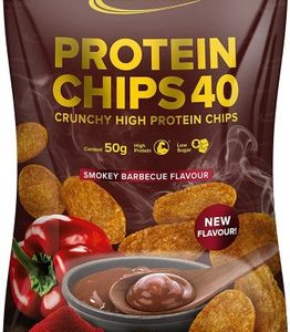 Ironmaxx Protein Chips 40 Smokey bbq flavour