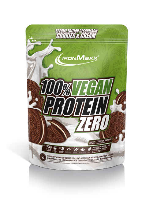 Ironmaxx 100% vegan protein cookies and cream