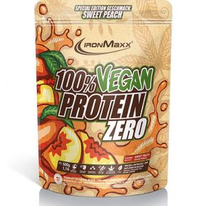 Ironmaxx 100% vegan protein sweet peach