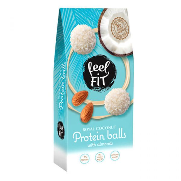 Feel Fit coconut protein balls