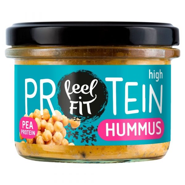 Feel fit natural protein hummus
