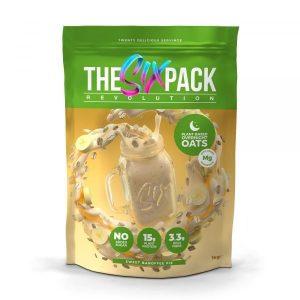 The Six Pack revolution overnight oats banoffee vegan
