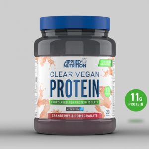 Applied Nutrition Clear Vegan Protein Cranberry and Pomegranate