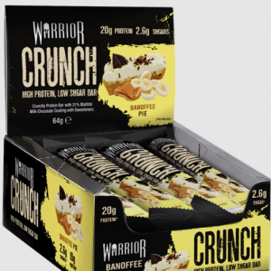 Warrior Crunch Protein Bar Banoffee Pie