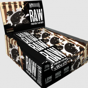 Warrior Raw Protein Flapjack Cookies and Cream