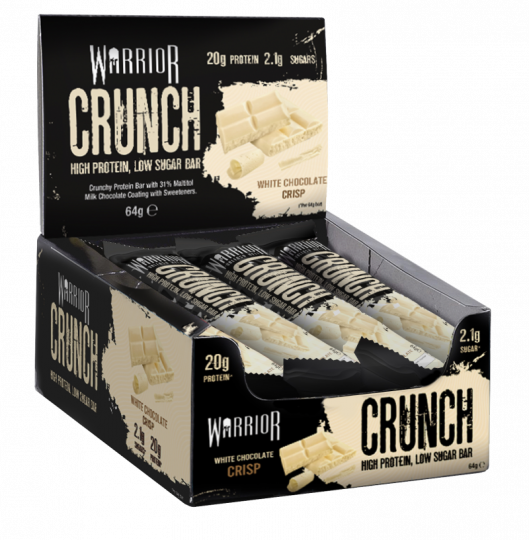 Warrior Crunch White Chocolate Crisp Protein Bar