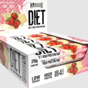 Warrior Diet Protein Bar White Chocolate Strawberry
