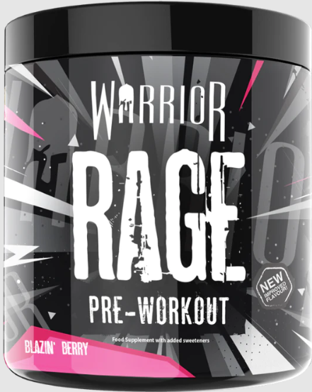 Warrior Rage Pre Workout Blazin Berry
