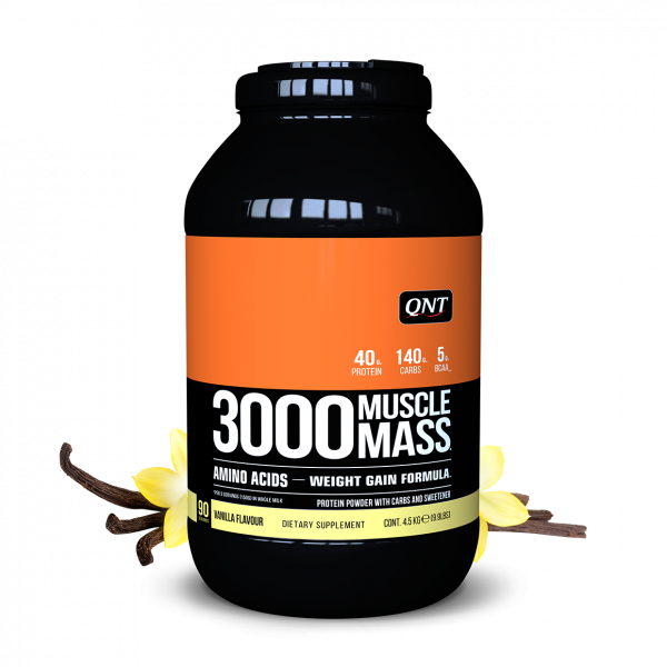 QNT Muscle Mass 3000 Vanilla 4.5kg