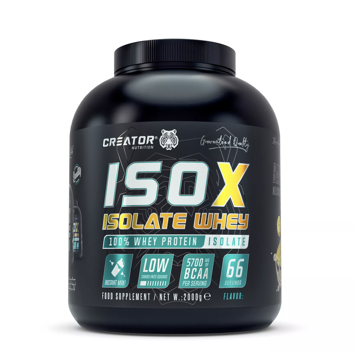 Creator Nutrition Iso X whey protein