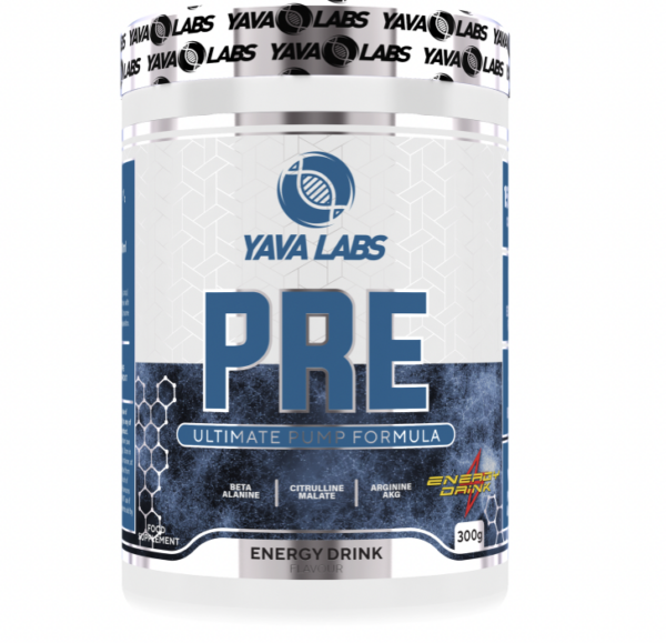 Yava Labs PRE Ultimate Pump Energy 300g Protein Malta