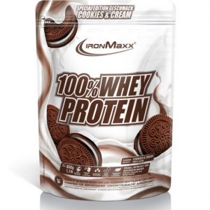 Ironmaxx 100% Whey Protein Cookies and cream