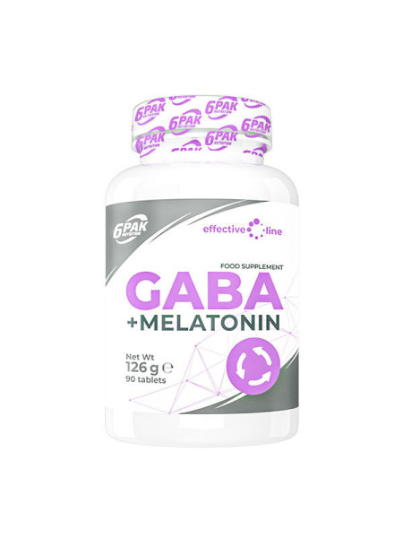 6pak Gaba + Melatonin