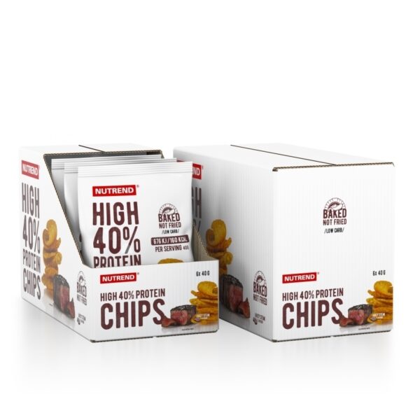 Nutrend High Protein Chips Box Of 6 Protein Malta
