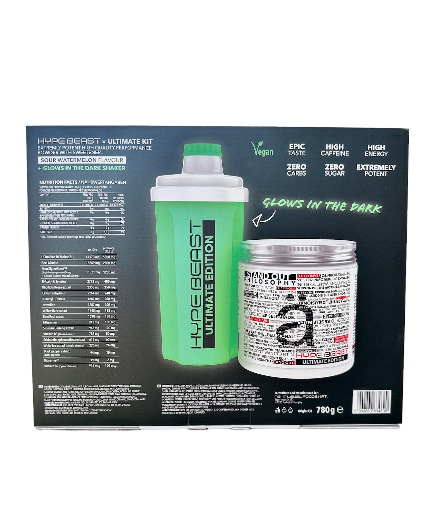 Nano Supps Hype Beast Ultimate edition kit