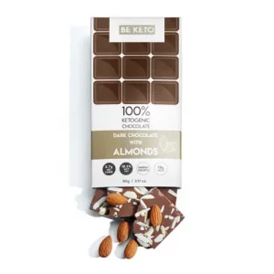 BeKeto Keto Chocolate with almonds
