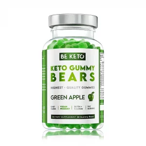 BeKeto Keto Gummy Bears Green Apple