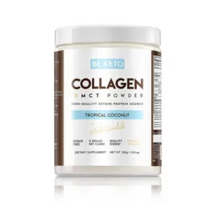 Keto Collagen + MCT Oil – Coconut & White Chocolate
