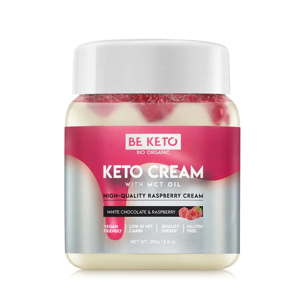 Keto Cream – White Chocolate & Raspberry