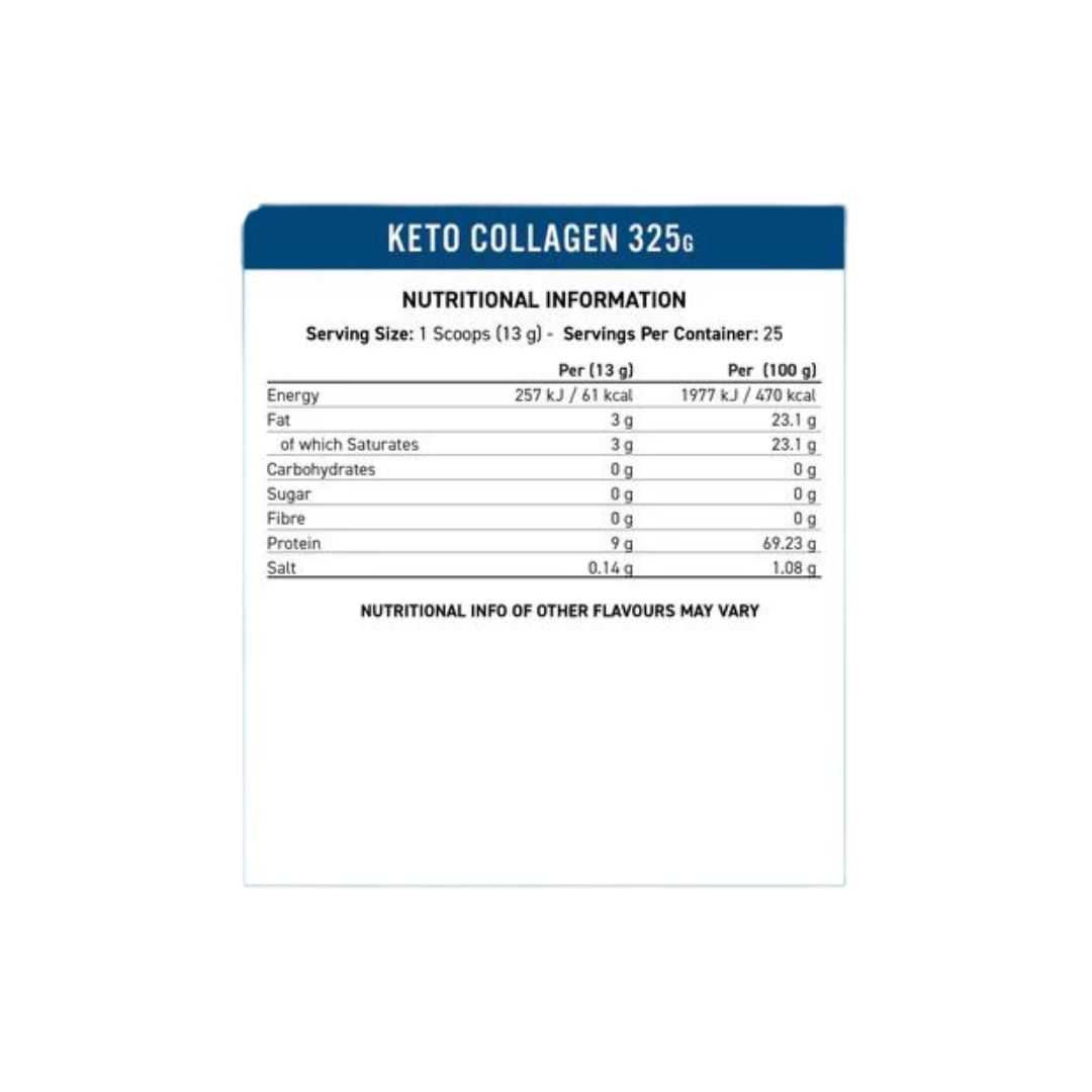 Applied Nutrition Keto Collagen 325g - Protein Malta