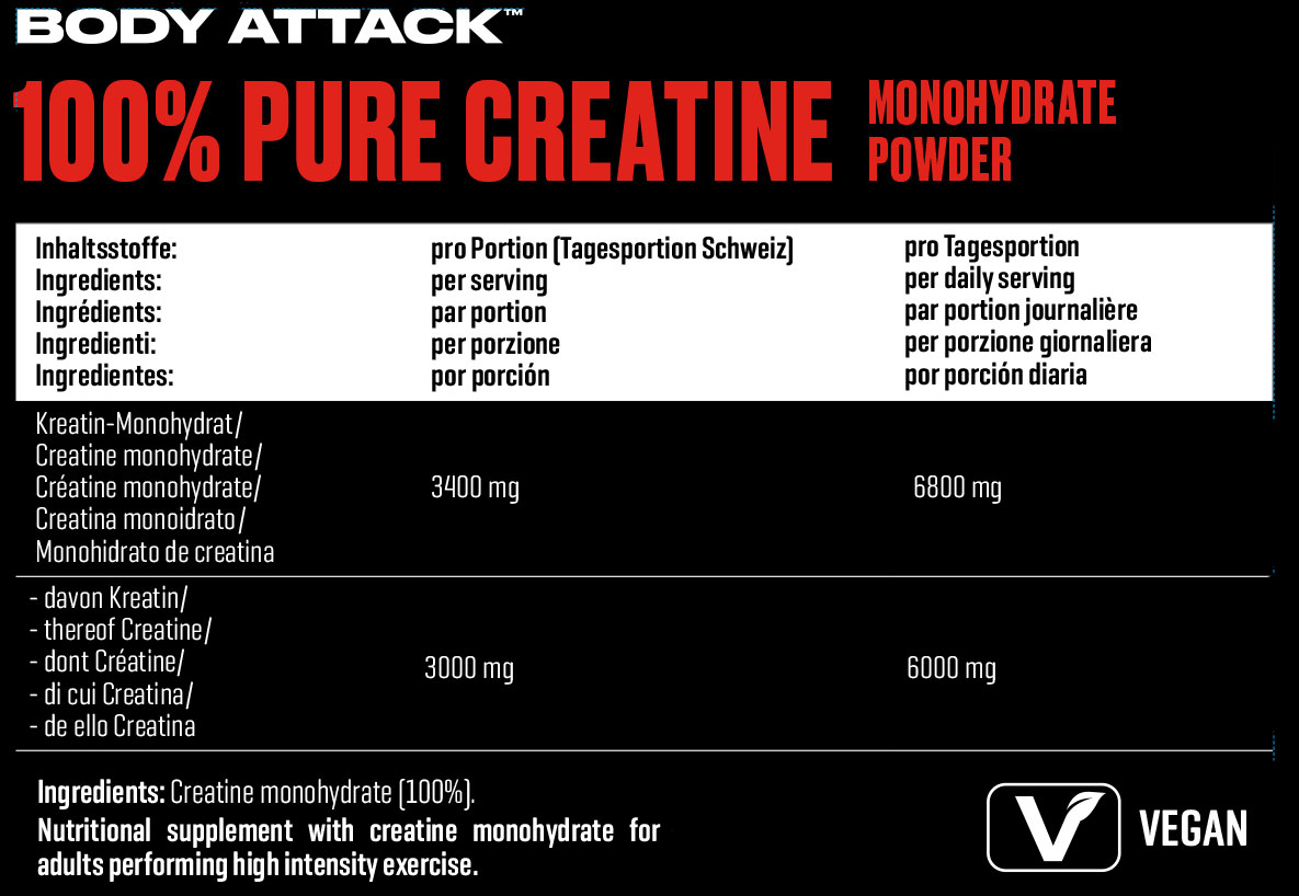 Pure Creatine 500g