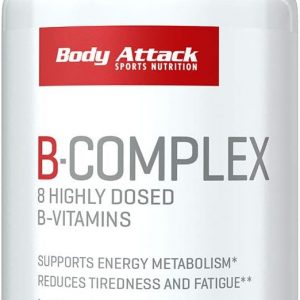 Body Attack Vitamin B Complex 100Caps