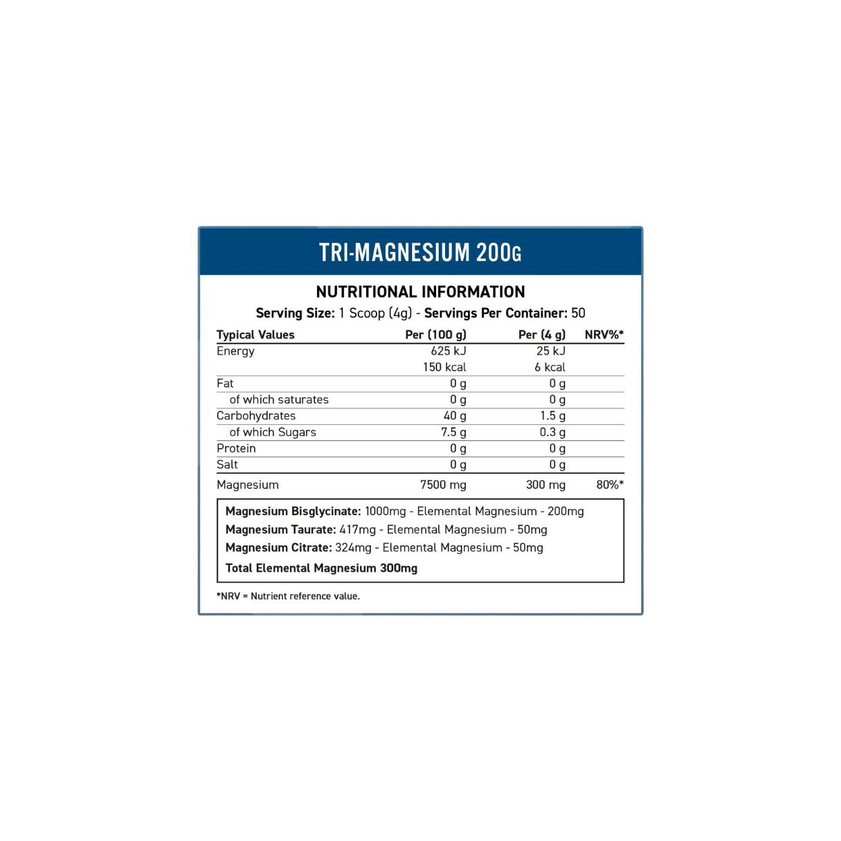 Applied Nutrition Tri Magnesium Lemon & Lime 200mg