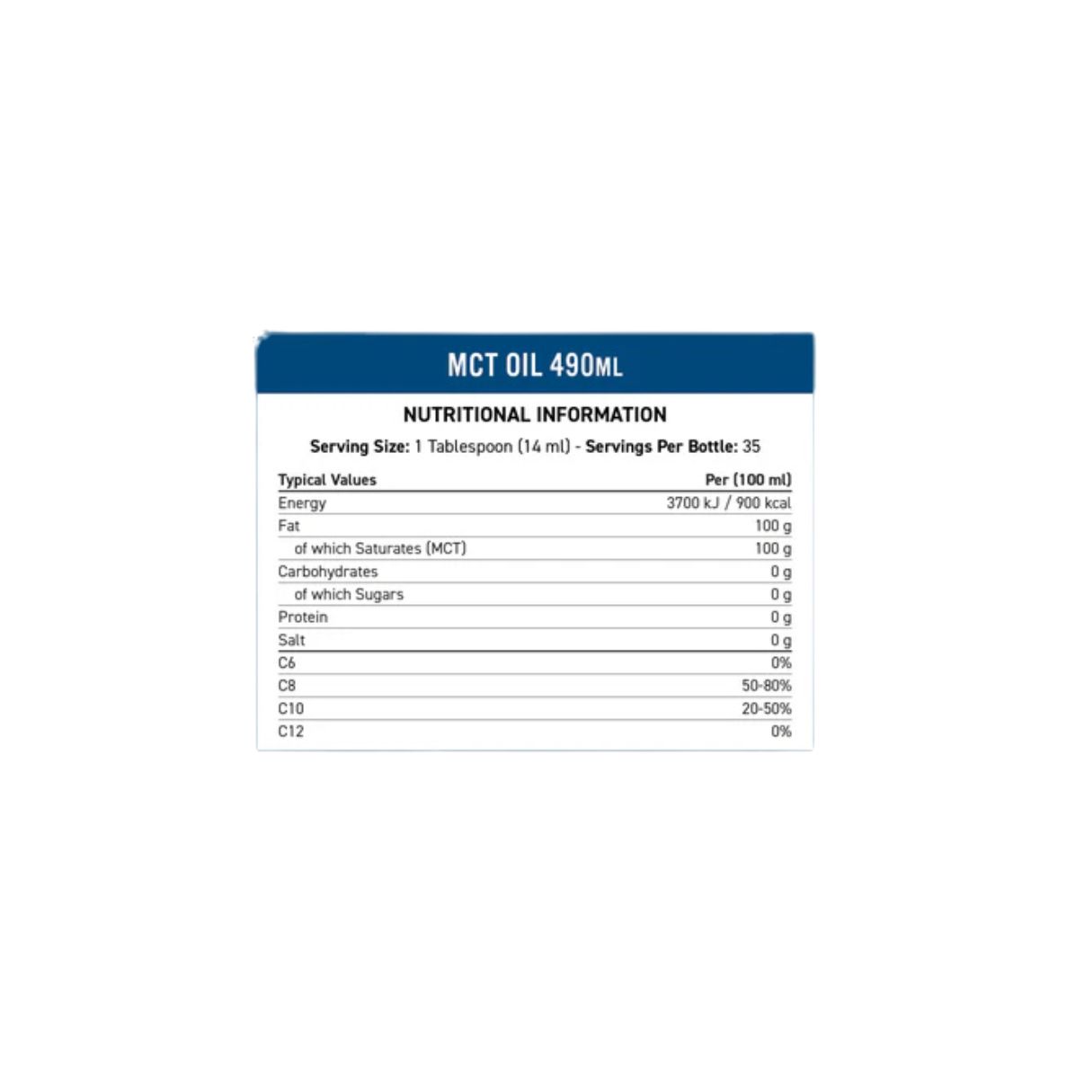 AN MCT Oil 490mL