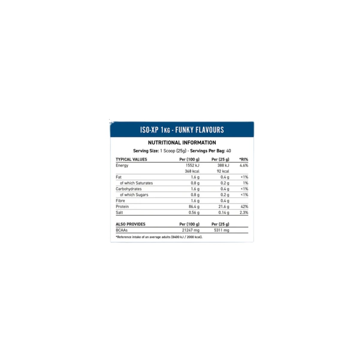 Applied Nutrition Iso XP Strawberry 1Kg