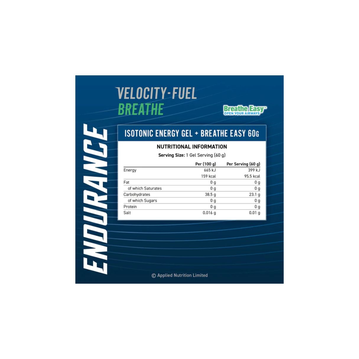 Applied Nutrition Velocity Fuel Breathe Gel Cola