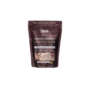 BeKeto Keto Organic Granola – Cocoa & Chocolate Chips 250g