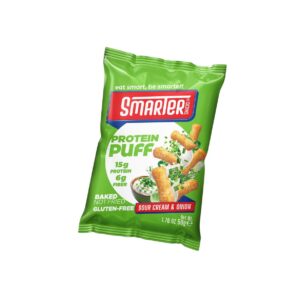 Smarter Snacks Protein Puff Sour Cream & Onion 50g