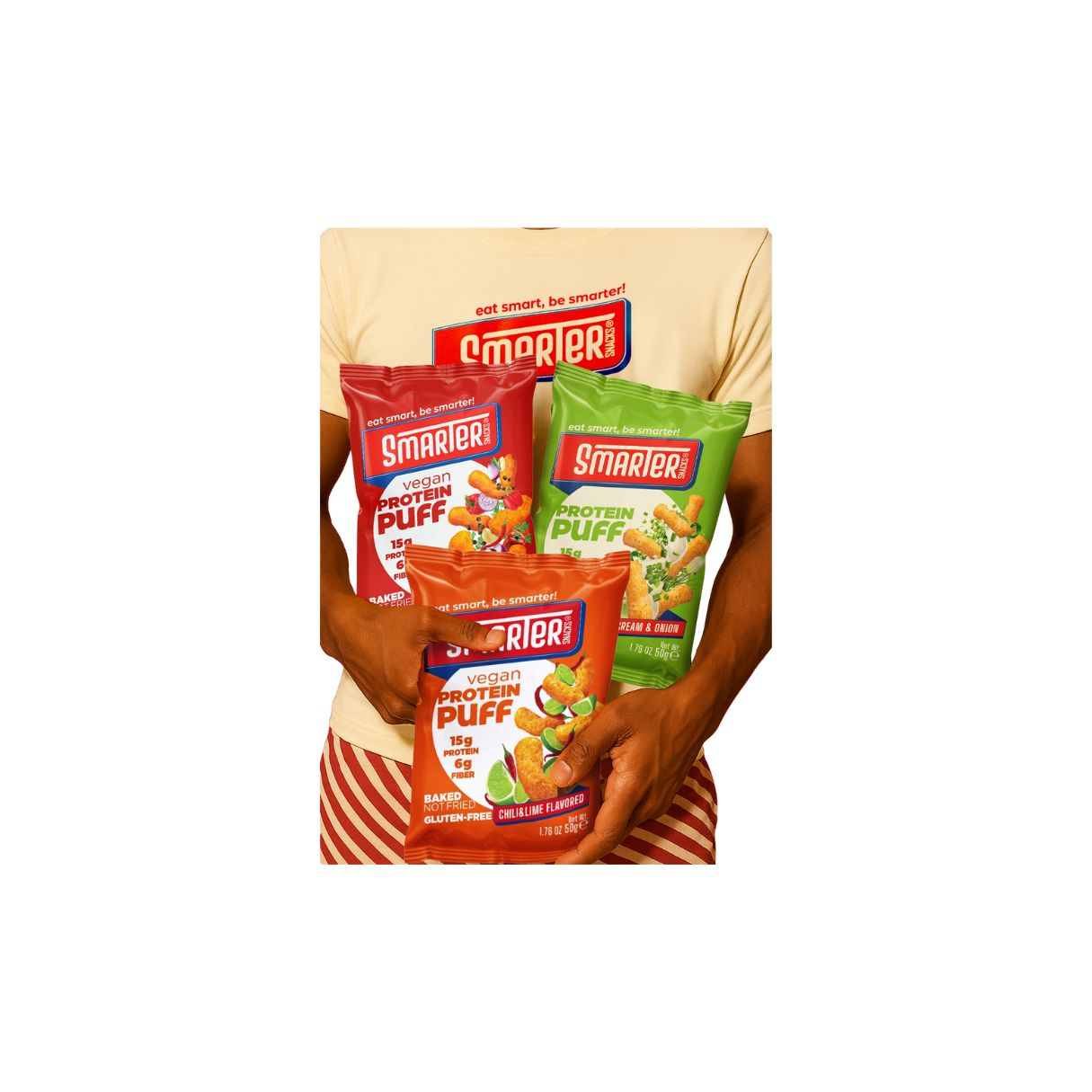 Smarter Snacks Vegan Protein Puff Chili & Lime 50g