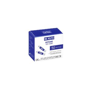 BeKeto GluKeto Meter – Glucose Strip Tests 50 pcs