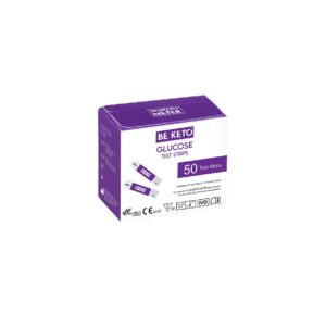 BeKeto GluKeto Meter – Ketones Strip Tests 50 pcs