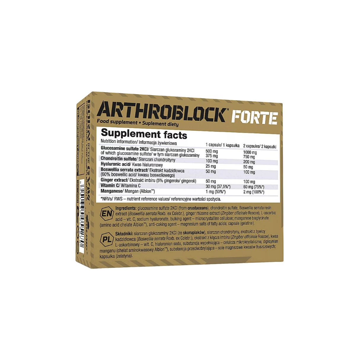 Olimp Arthroblock forte Black Series 60 caps