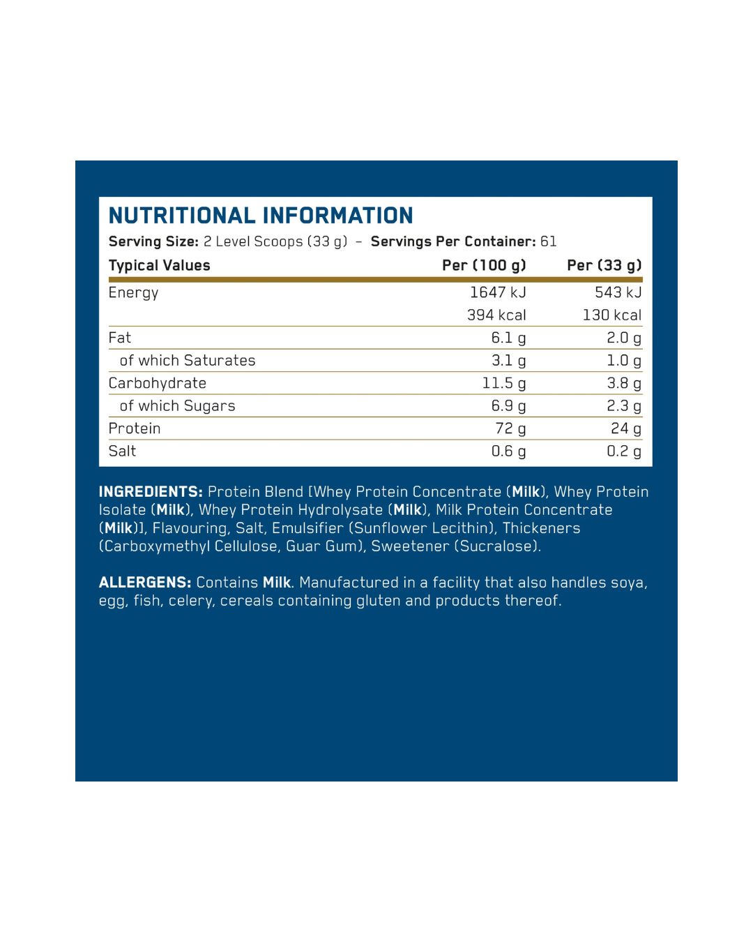 Applied Nutrition Critical Whey Strawberry Milkshake 825g