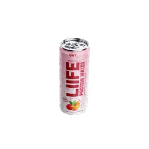 QNT LIIFE Protein Water 330 ml-Raspberry & Peach