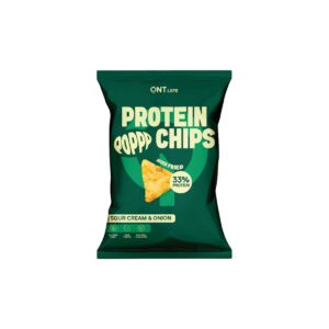 QNT Protein Chips Sour Cream & Onion 50g