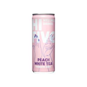 YAYA Hi-Five Organic Peach White Tea 250ml